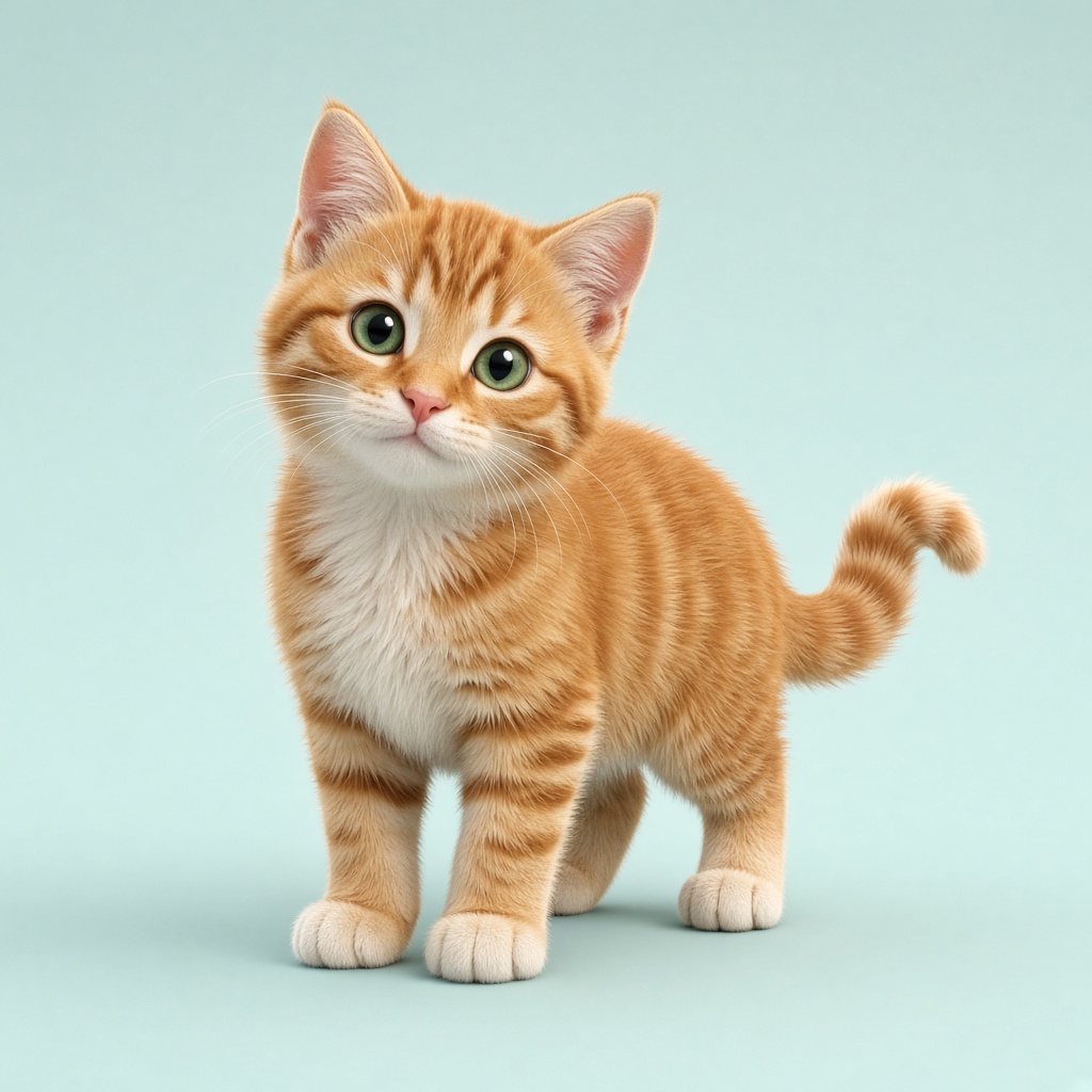 小猫参考图