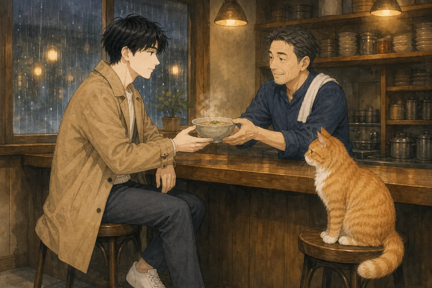 一碗热汤